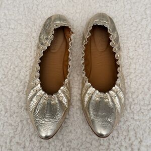See by Chloe - Gold Women's Ballet Flats